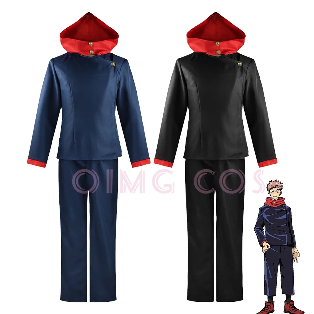 Anime Cosplay Jujutsu - Itadori Yuji Cosplay Costume Anime Japanese