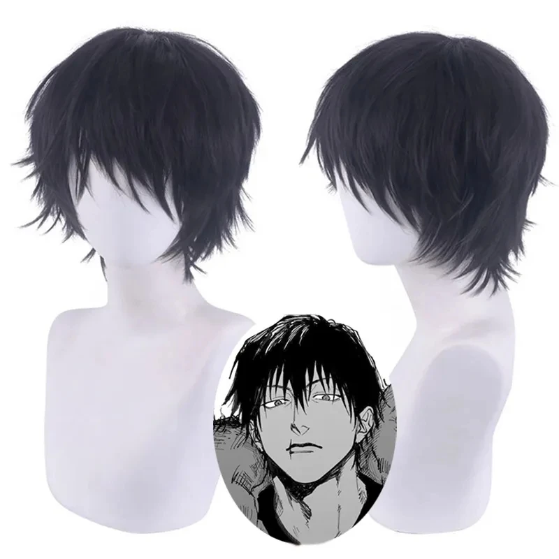 Anime Cosplay Jujutsu - Synthetic Wig Anime Jujutsu Kaisen Toji