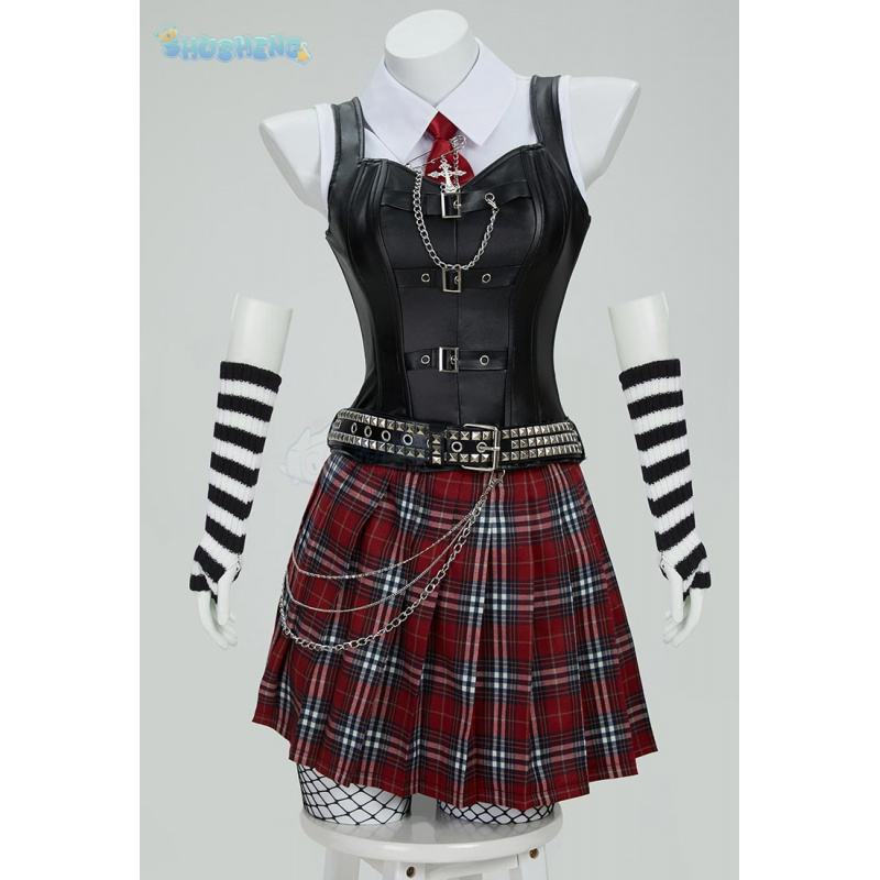 Anime Cosplay Girl - MisaMisa wig Dark Lolita Style Uniform