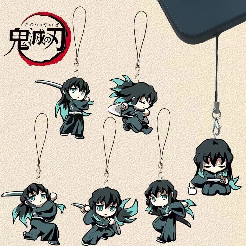 Cosplay Anime Tsunade - Anime Demon Slayer Keychain Tokitoru Muichiro