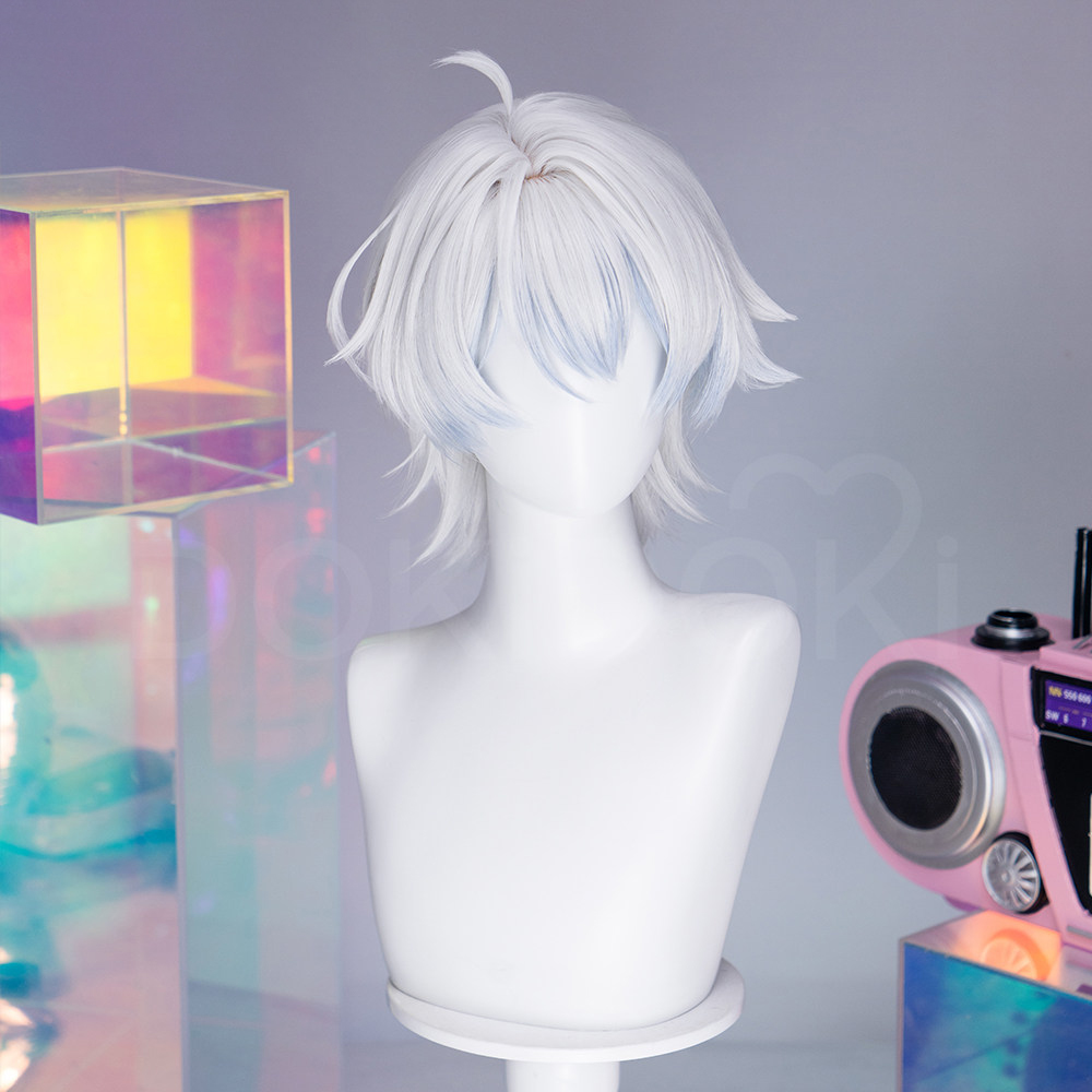 Anime Needy Girl Overdose Kara - огляд і ціна Cosplay Anime White Hair