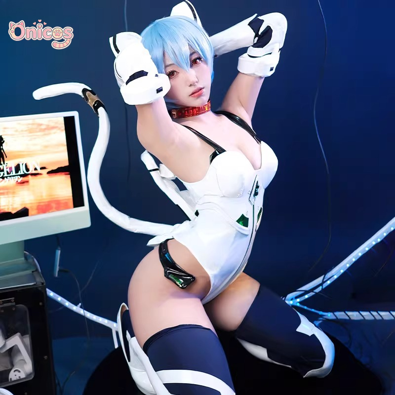 Ayanami Rei Cat Ear Anime Cosp - огляд і ціна Anime Cosplay Girl