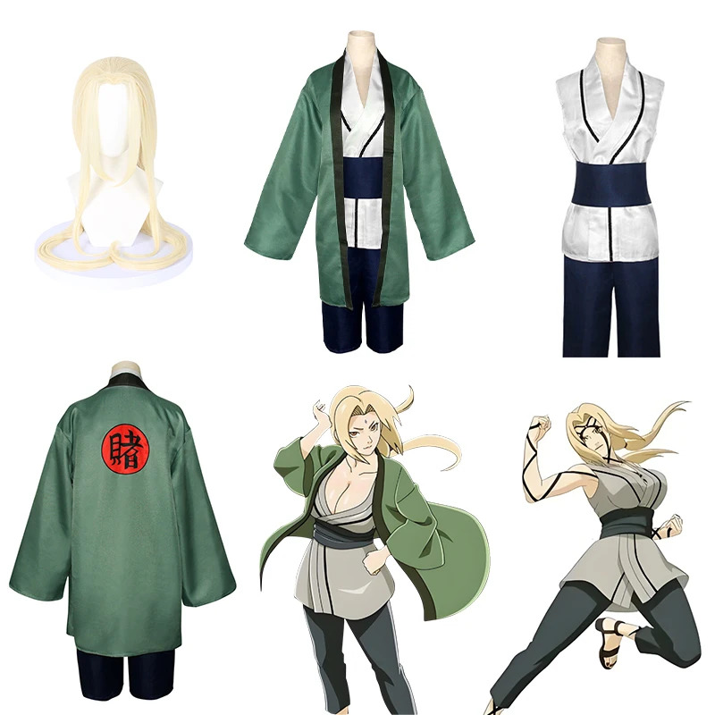 Tsunade Cosplay Costume Anime  - огляд і ціна Cosplay Anime Tsunade