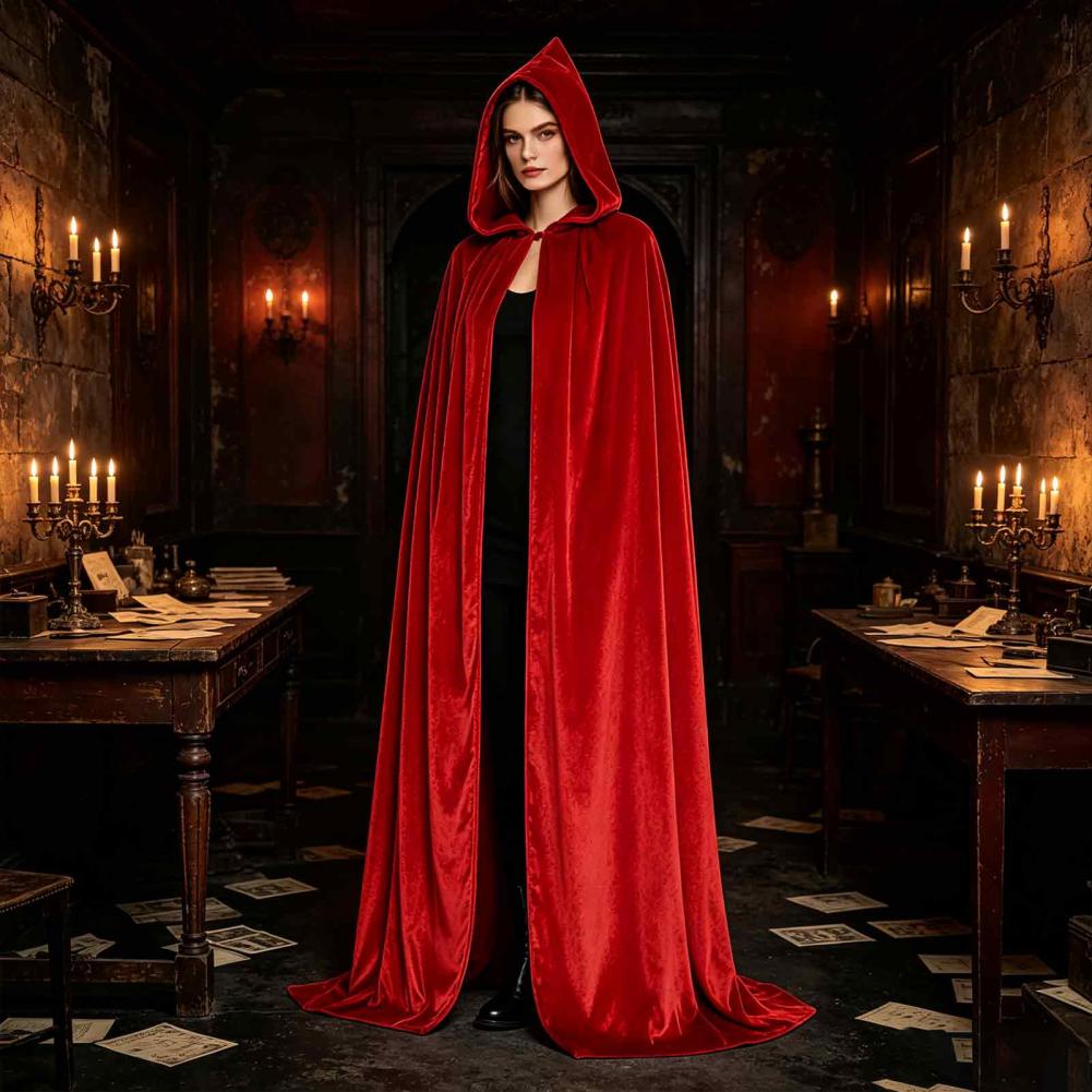 Unisex Adults Hooded Cloak Vel - огляд і ціна Anime Cosplay Nun