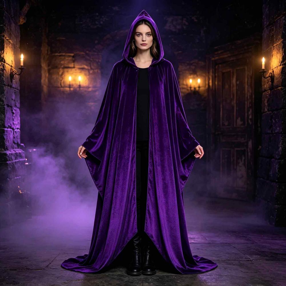 Unisex Adults Hooded Cloak Vel - огляд і ціна Anime Cosplay Nun