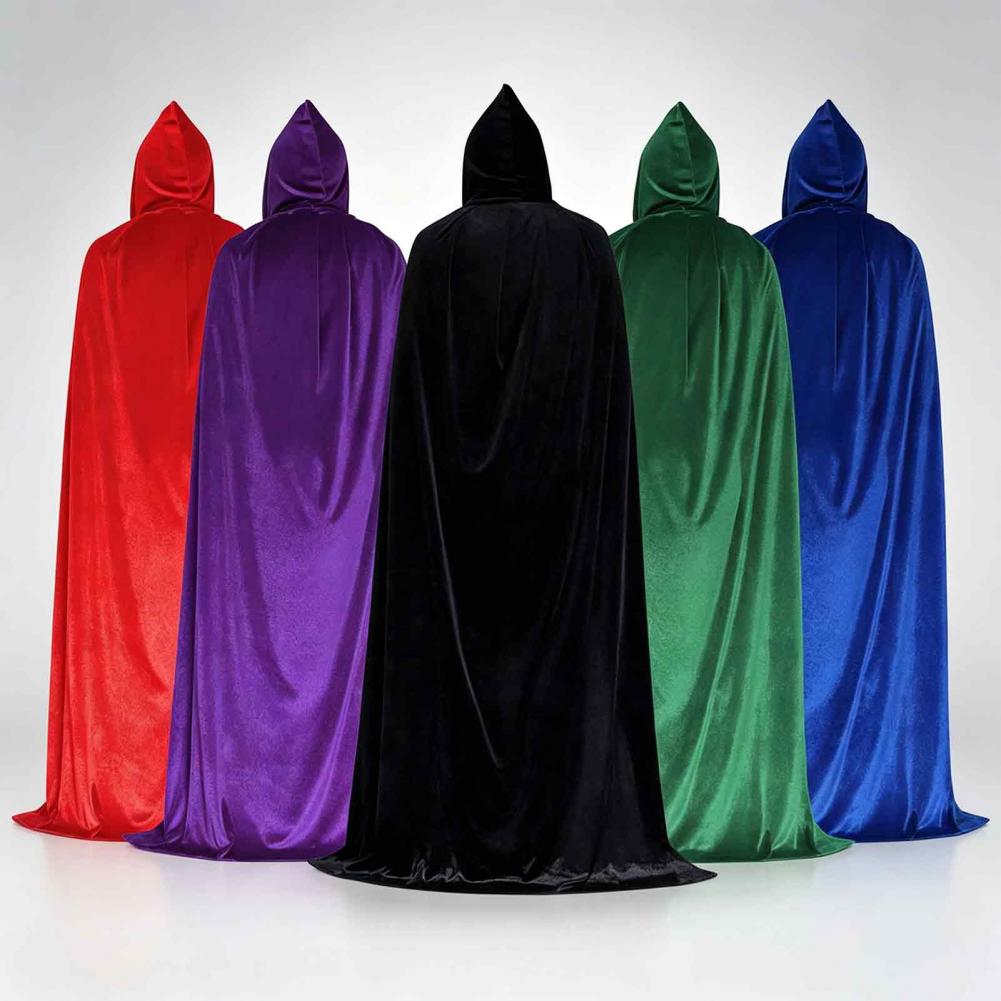 Unisex Adults Hooded Cloak Vel - огляд і ціна Anime Cosplay Nun