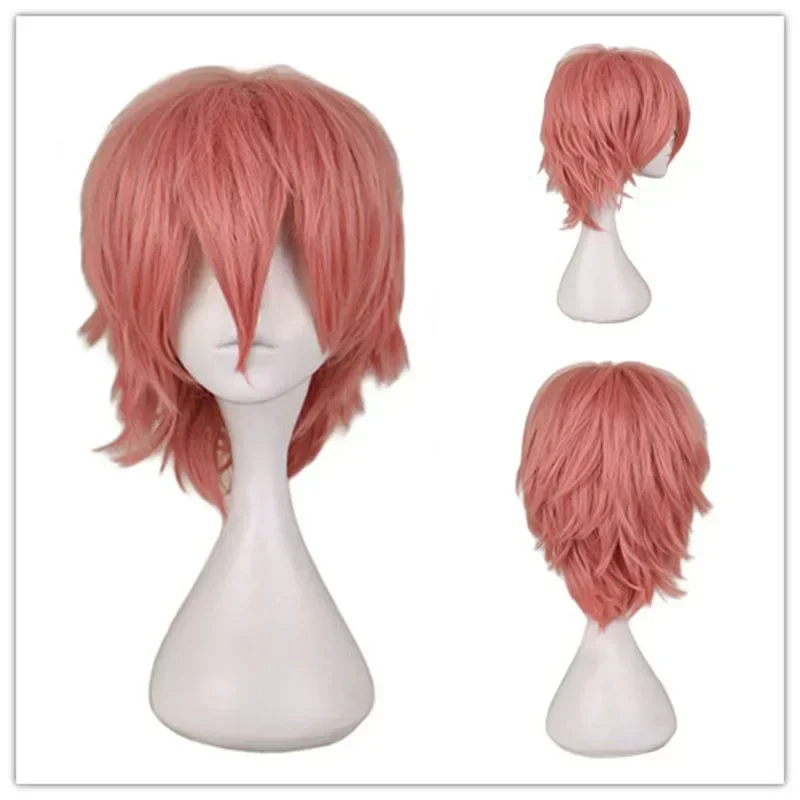 QQXCAIW Male Wig Black White P - огляд і ціна Cosplay Anime White Hair