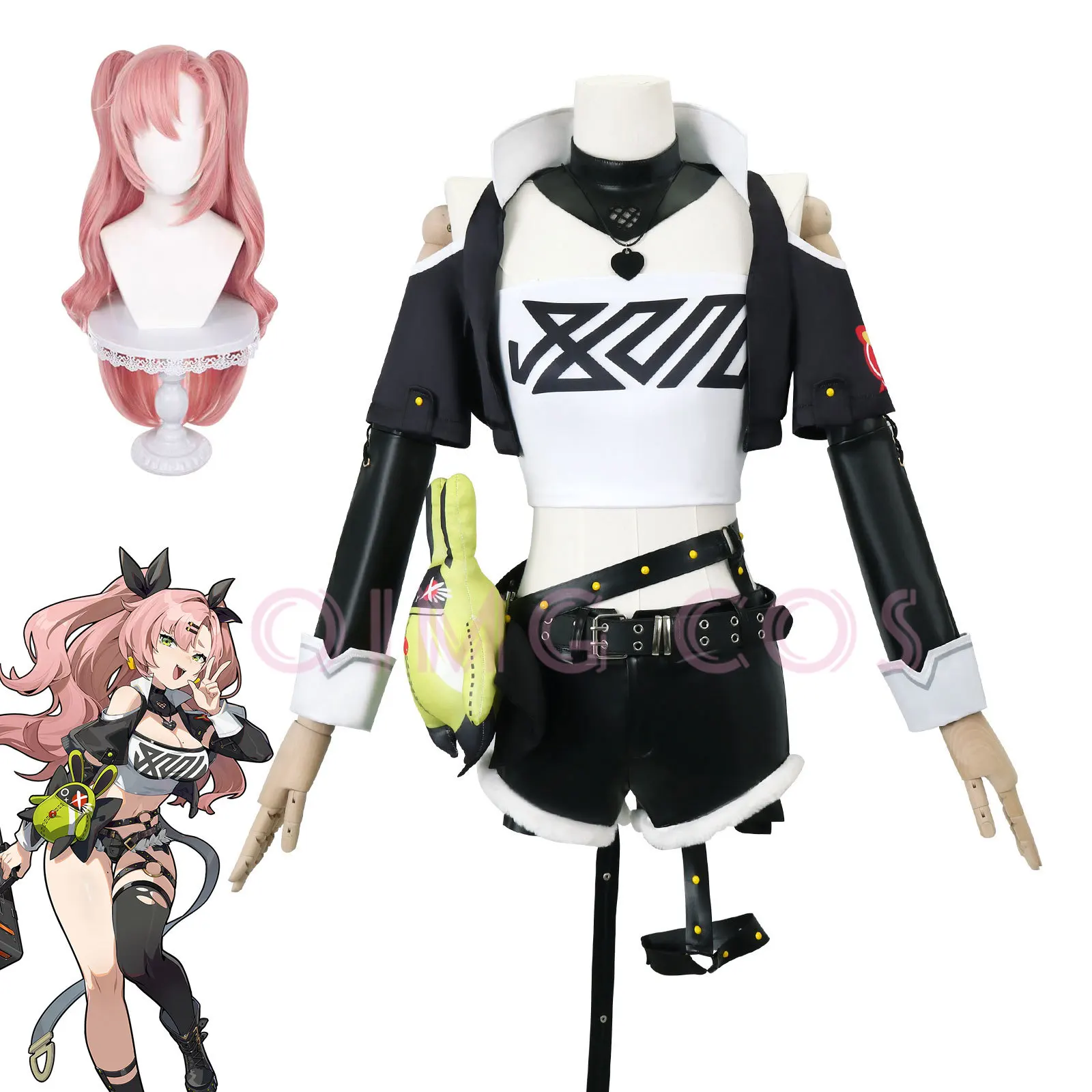 Nicole Demara Zenless Zone Zer - огляд і ціна Anime Cosplay Wigs