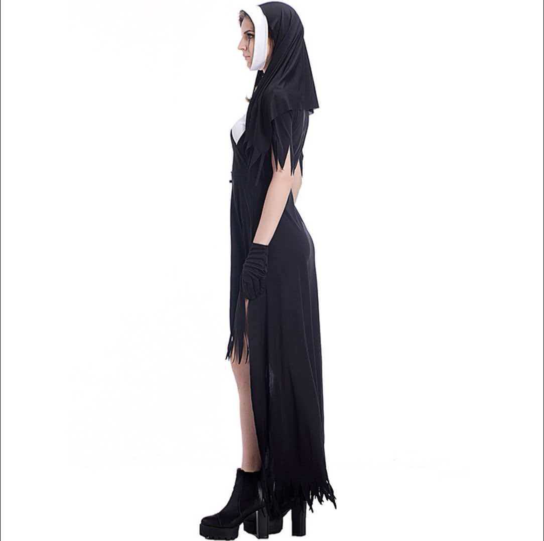 Horror Nun Zombie Set Women Ha - огляд і ціна Anime Cosplay Nun