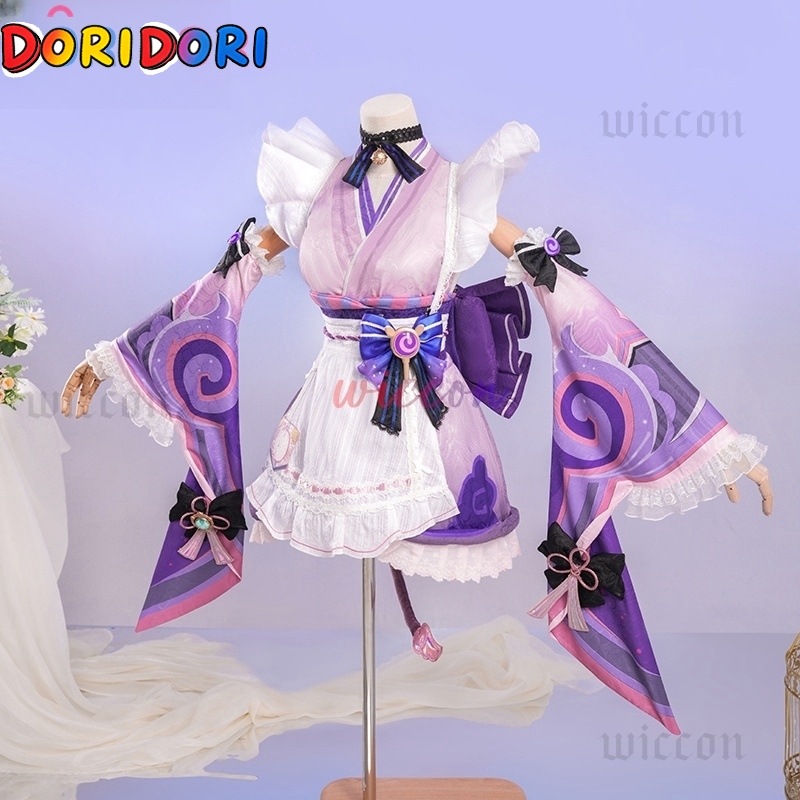 Genshin Impact Mizuki Yume Cos - огляд і ціна Anime Cosplay Girl