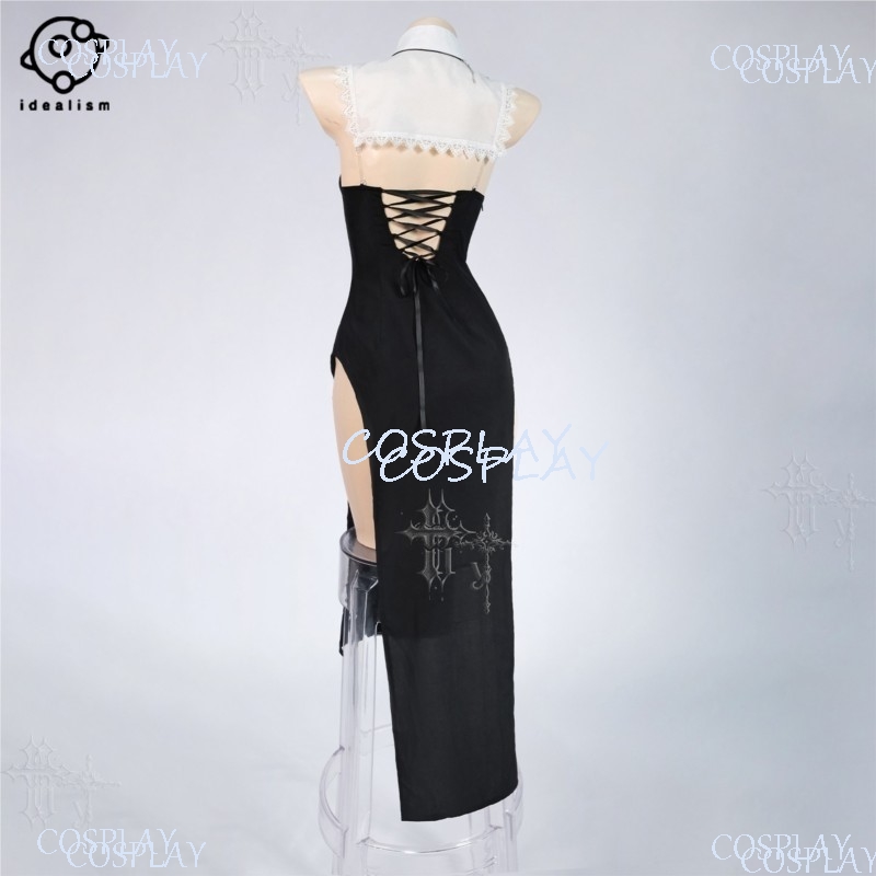 High Slit Uniform Suit For Hal - огляд і ціна Anime Cosplay Nun