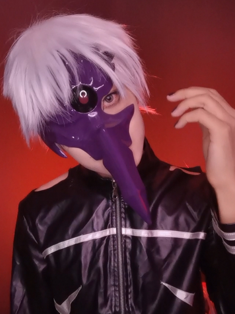 Kaneki Ken Centipede Face Cosp - огляд і ціна Tokyo Ghoul Mask