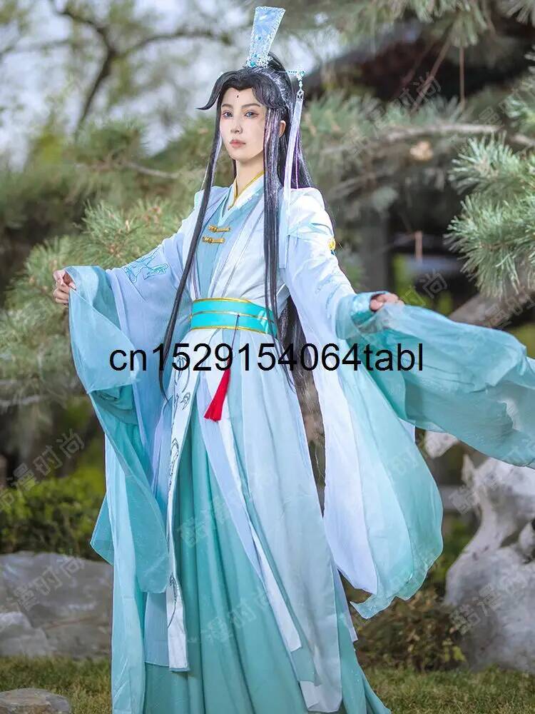 New Tian Guan Ci Fu Fengshi Qi - огляд і ціна Anime Cosplay Wigs