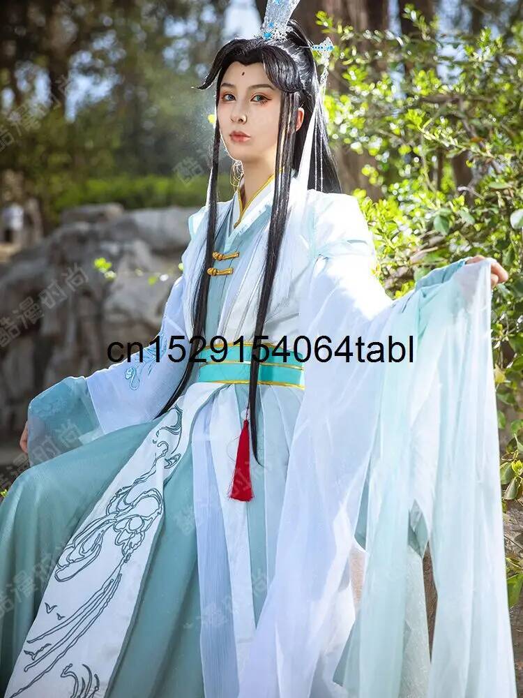 New Tian Guan Ci Fu Fengshi Qi - огляд і ціна Anime Cosplay Wigs