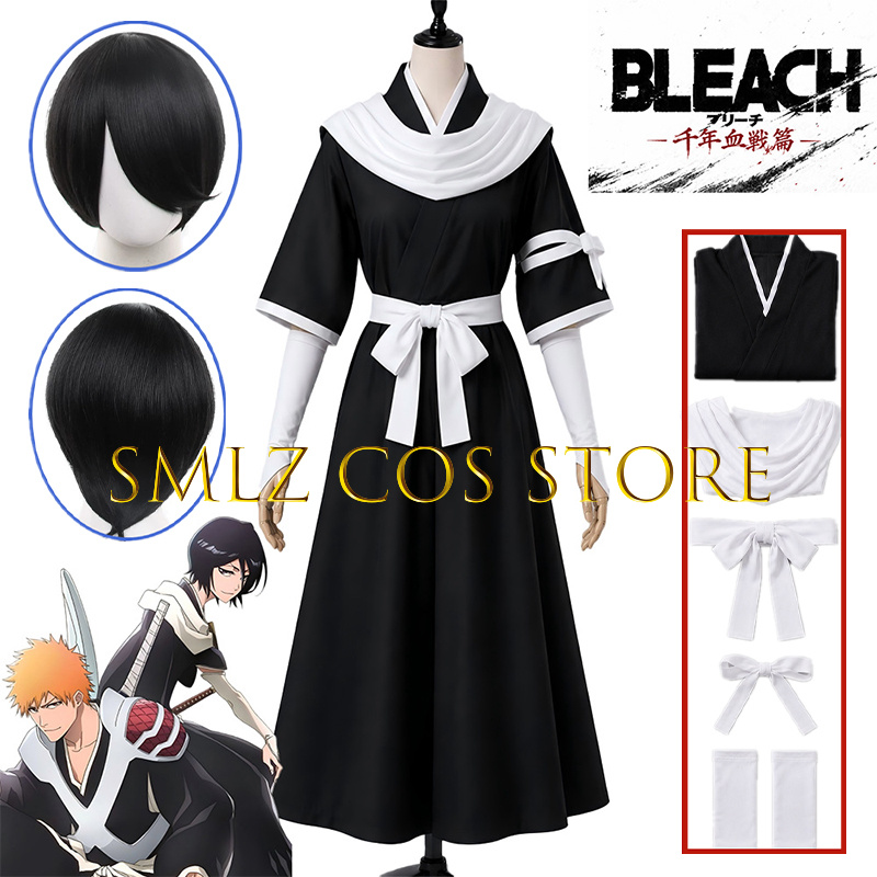 2026 TYBW Rukia Cosplay Kuchik - огляд і ціна Anime Cosplay Wigs