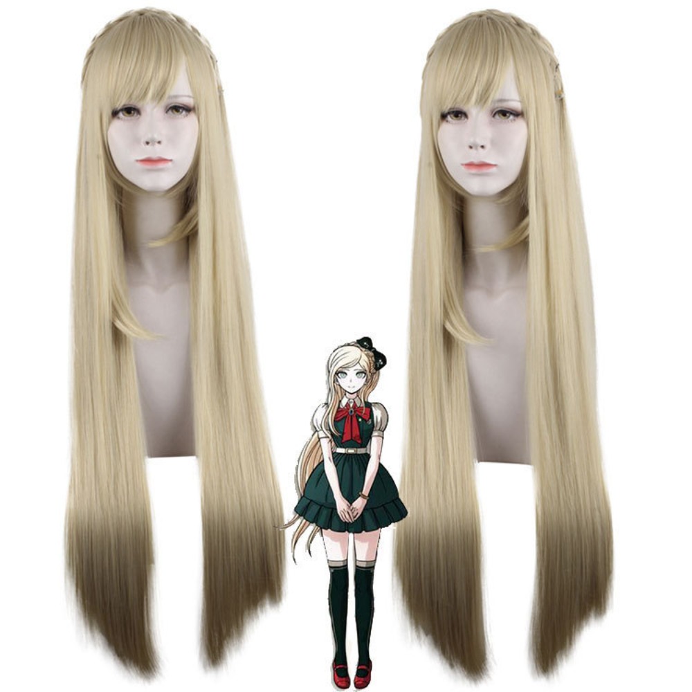 Danganronpa V3 Cosplay Wig Set - огляд і ціна Cosplay Anime White Hair