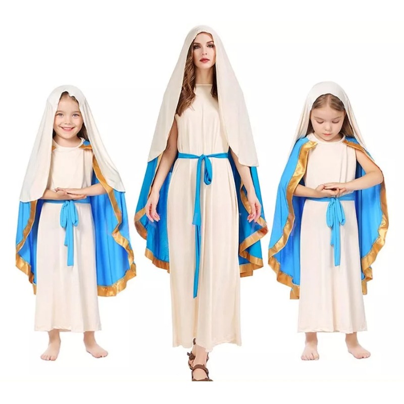 Virgin Mary Cosplay Sleeveless - огляд і ціна Anime Cosplay Nun