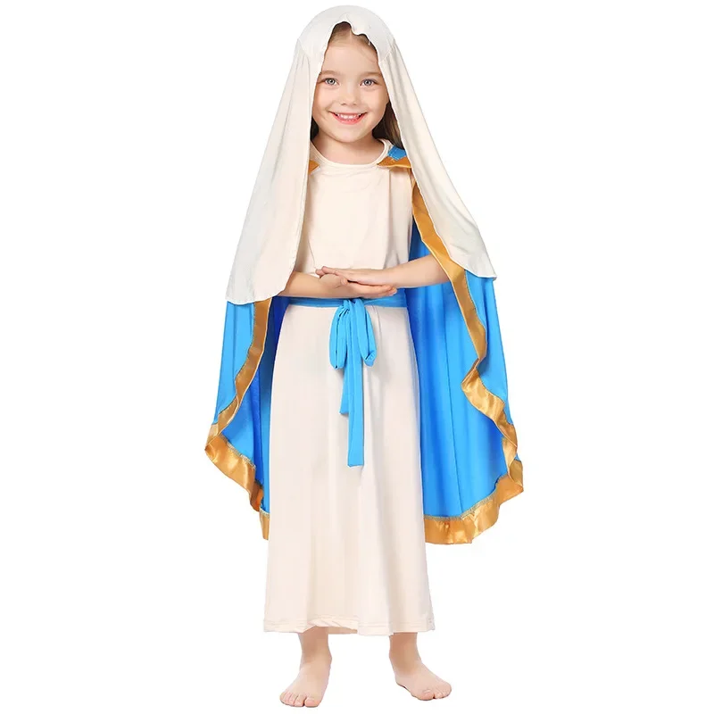 Virgin Mary Cosplay Sleeveless - огляд і ціна Anime Cosplay Nun